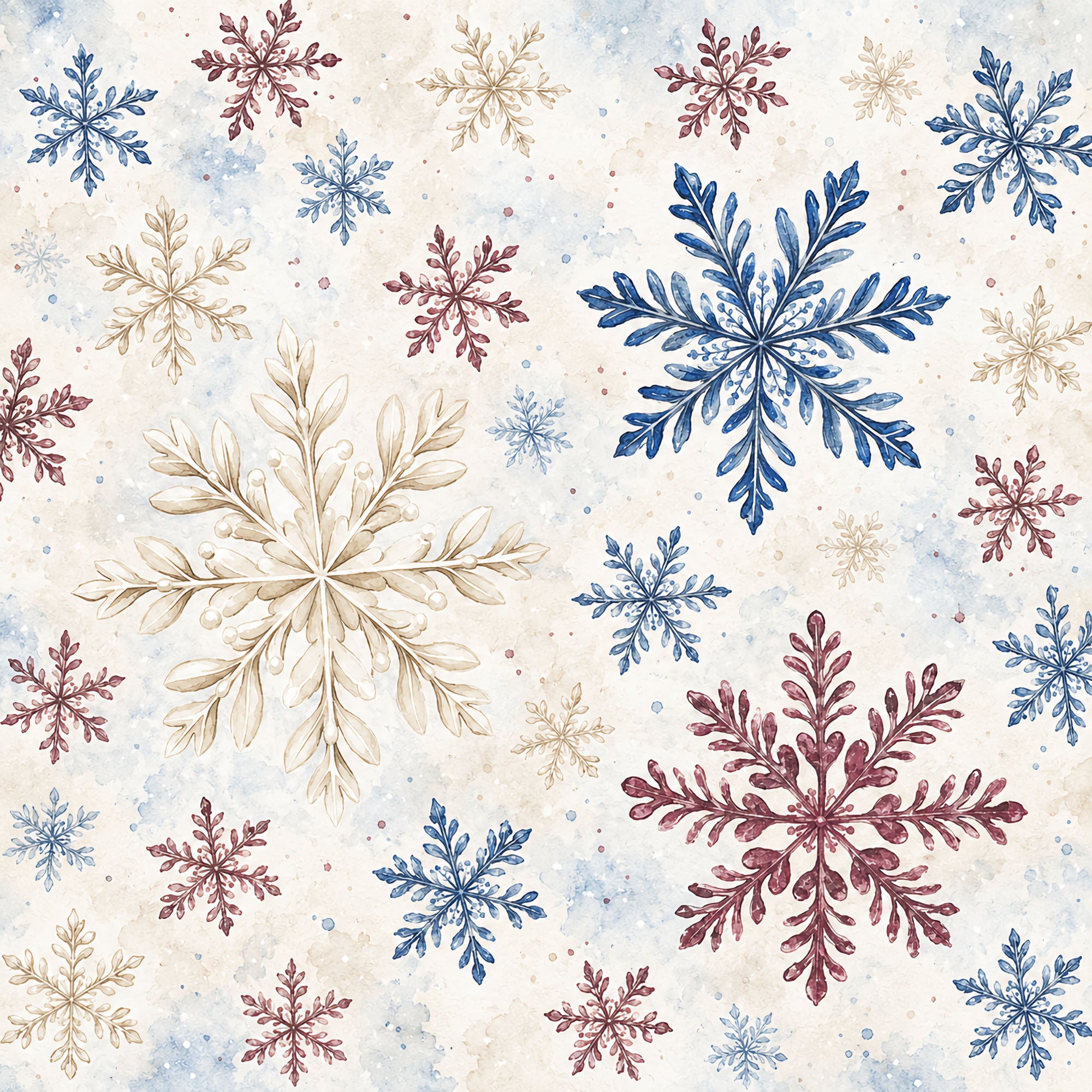Country Winter Collection Country Classic 12 x 12 Double-Sided Scrapbook Paper by SSC Designs