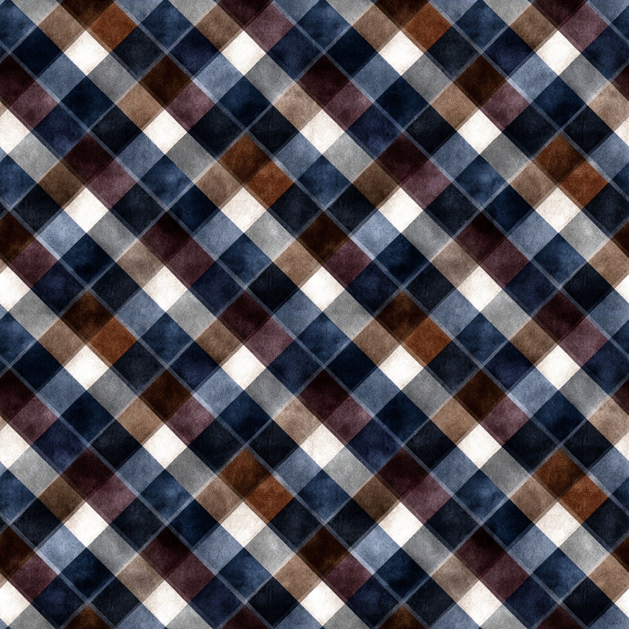 Country Winter Collection Cozy Flannel 12 x 12 Double-Sided Scrapbook Paper by SSC Designs