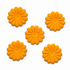 Petal Party Collection Gold 1.75" Daisy Flowers - Pkg. of 15