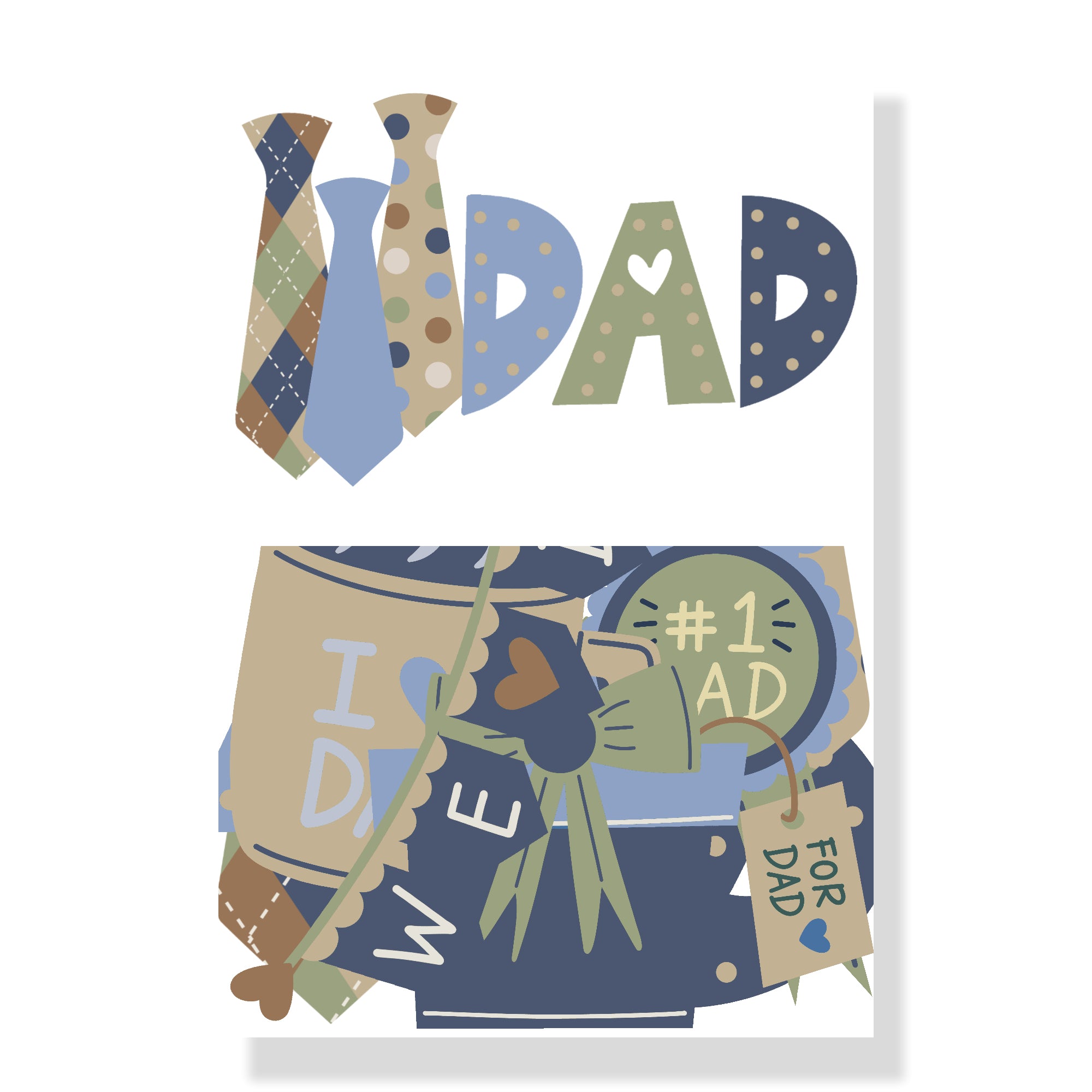 Dad Collection Laser Cut Scrapbook Ephemera Embellishments by SSC Designs