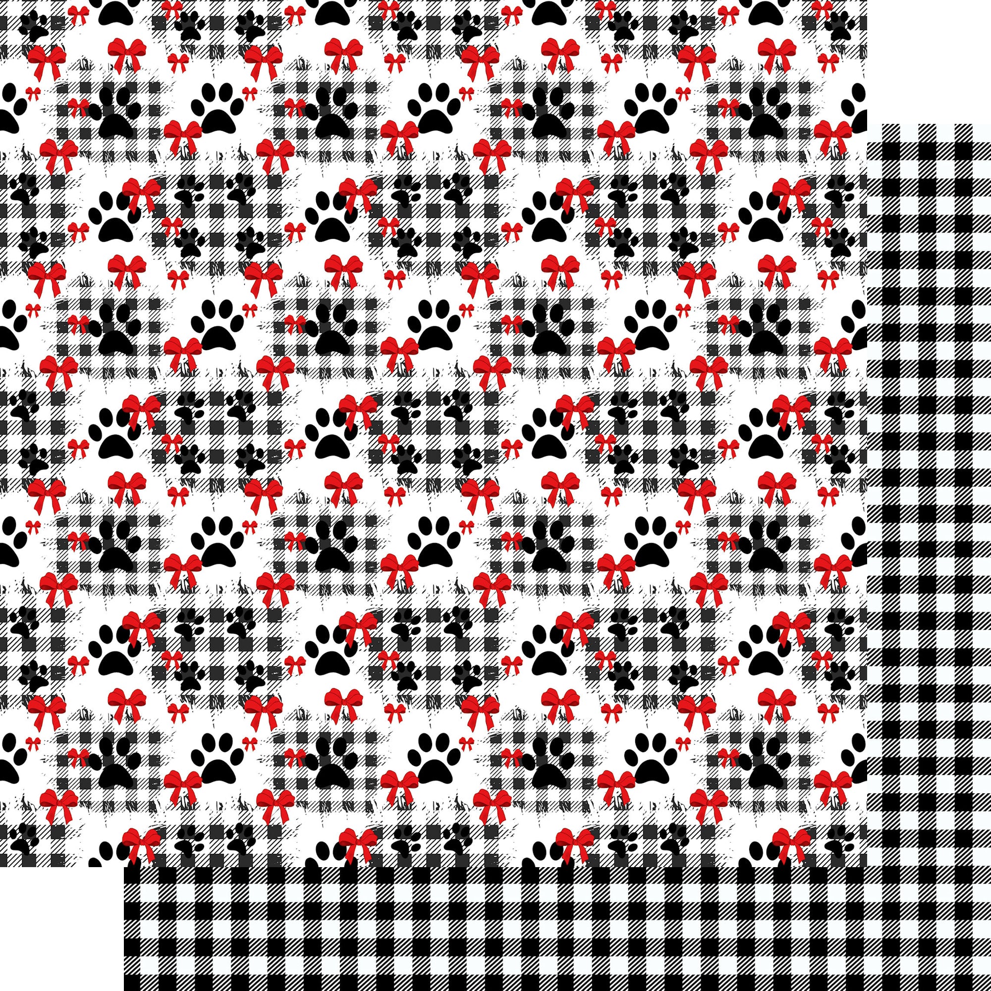 Merry Woofmas 12 x 12 Scrapbook Paper & Embellishment Kit by SSC Designs