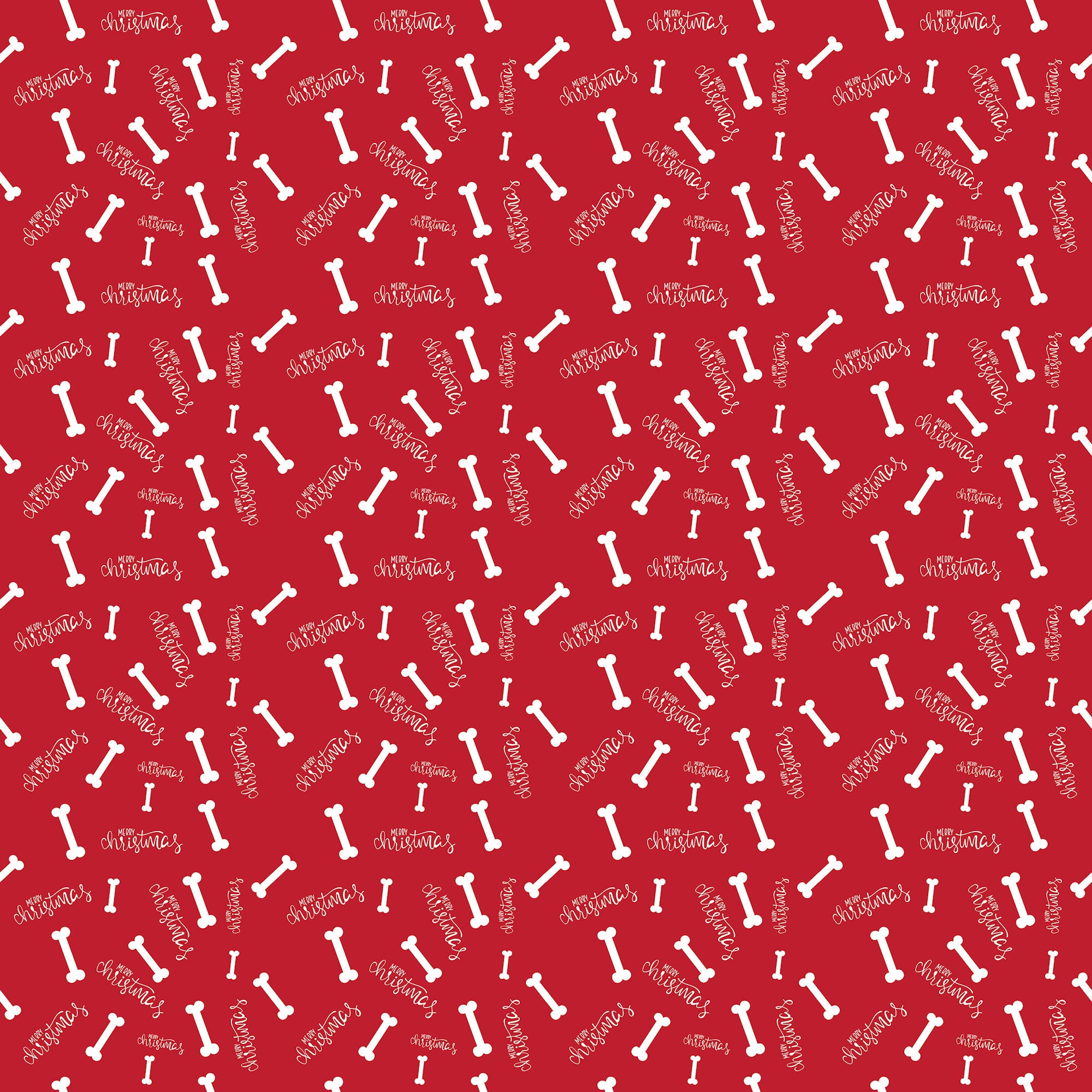 Merry Woofmas  Collection Merry Woofmas 12 x 12 Double-Sided Scrapbook Paper by SSC Designs