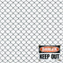 Home Improvement Collection Keep Out Fencing 12 x 12 Double-Sided Scrapbook Paper by SSC Designs