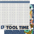 Home Improvement Collection Tool Time 12 x 12 Double-Sided Scrapbook Paper by SSC Designs