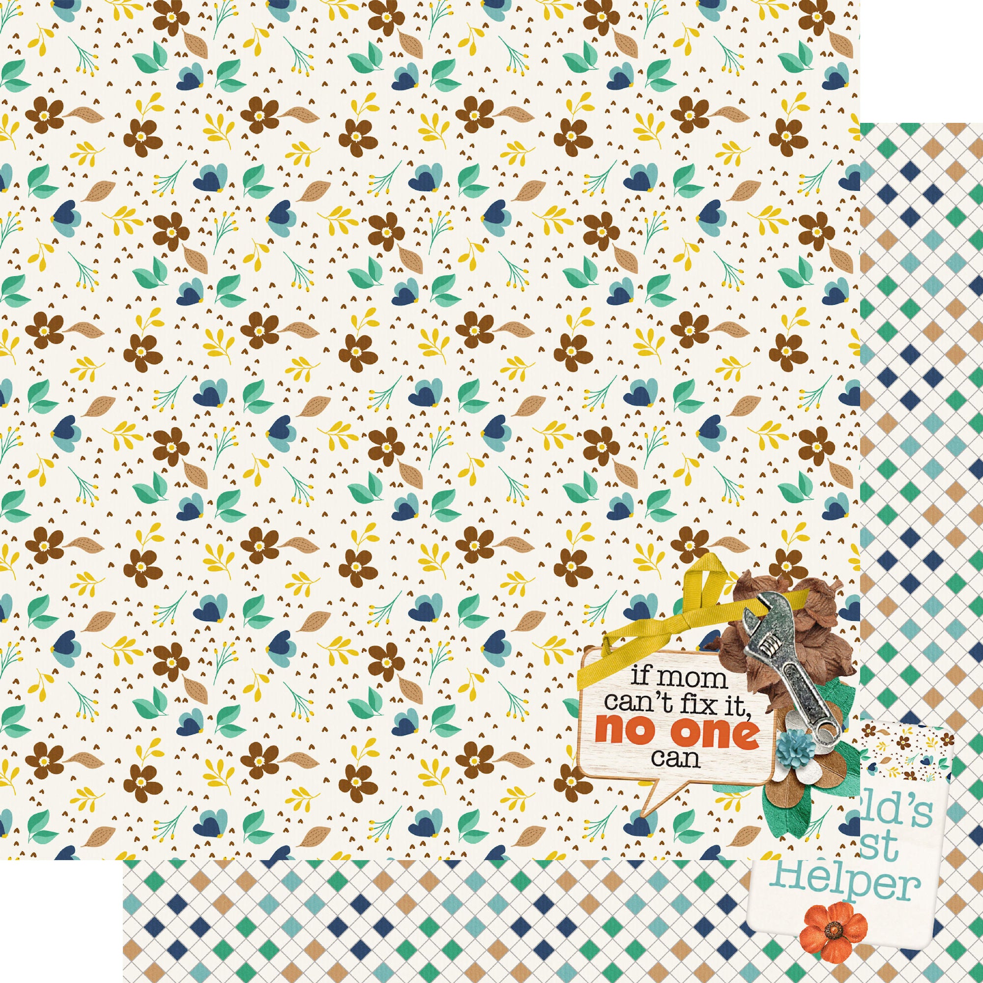 Home Improvement 12 x 12 Scrapbook Paper & Embellishment Kit by SSC Designs