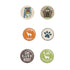 Dog Lover Collection Button Bubbles 1" Self-Adhesive Scrapbook Embellishments by MH Flair & More