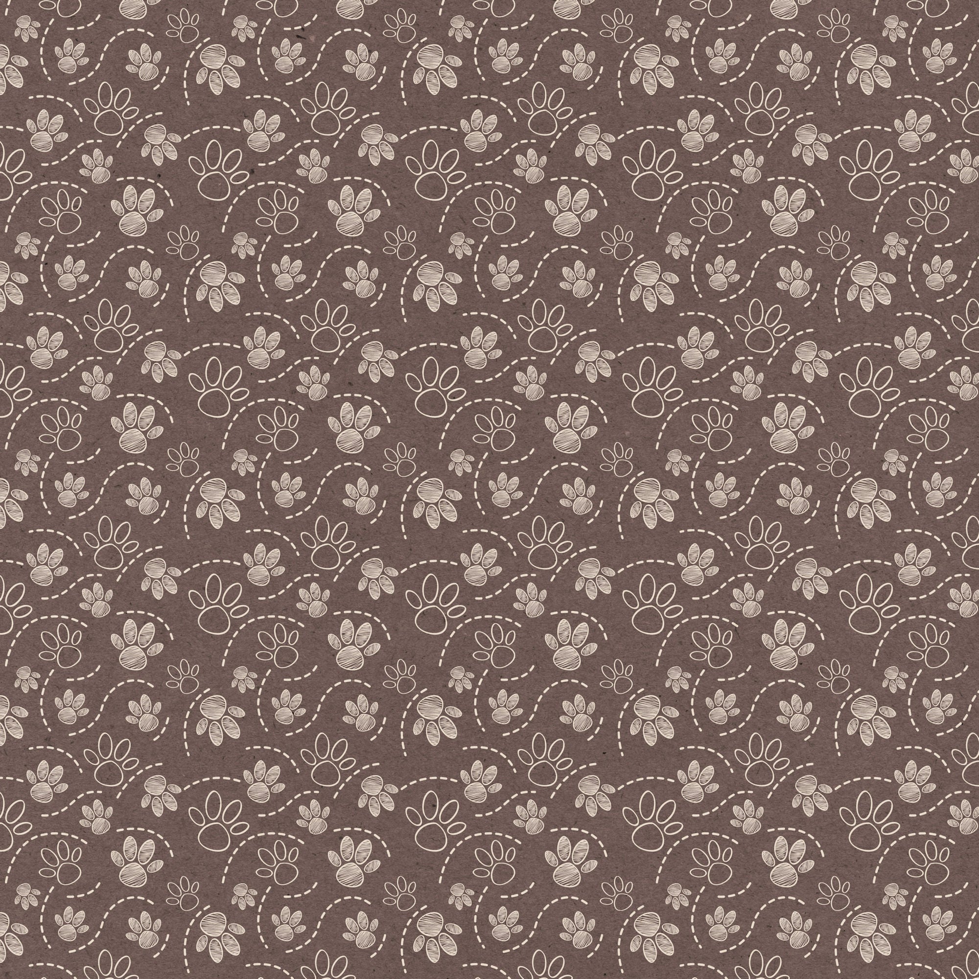 Dog Lover Collection Playful Pups 12 x 12 Double-Sided Scrapbook Paper by SSC Designs