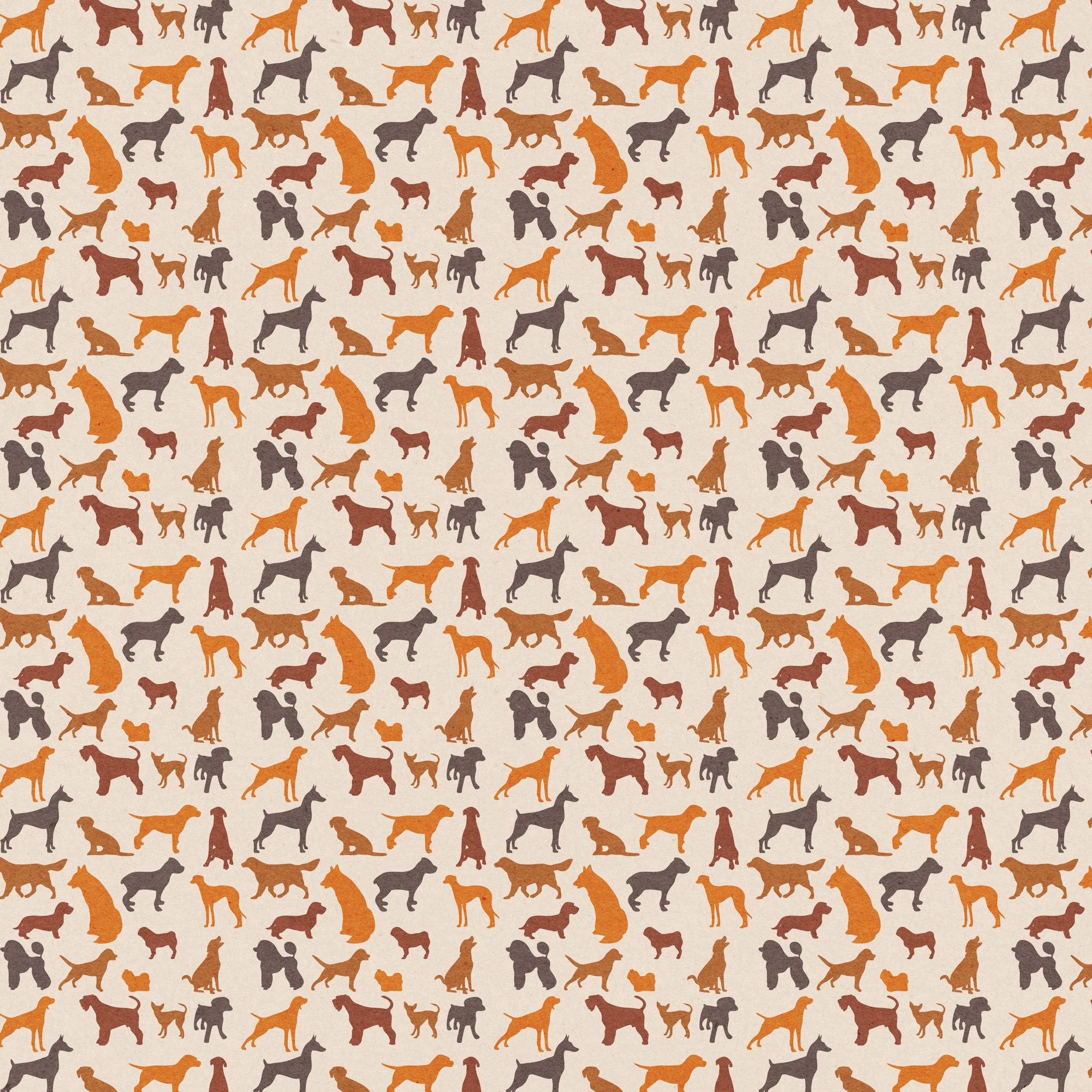 Dog Lover Collection Playful Pups 12 x 12 Double-Sided Scrapbook Paper by SSC Designs