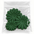 Petal Party Collection Evergreen 1", 1.5", 1.75" Daisy Flowers - Pkg. of 30