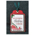 Christmas Collection Delivering Christmas Cheer 3.5 x 5 Scrapbook Tag Embellishment by SSC Designs
