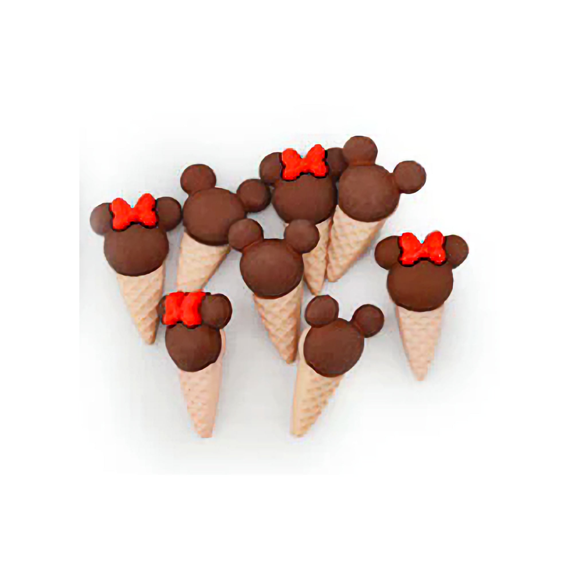 Disney Dress It Up Collection Magical Ice Cream Cones Scrapbook Buttons by Jesse James Buttons