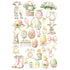 Easter Garden Collection Laser Cut Scrapbook Ephemera Embellishments by SSC Designs