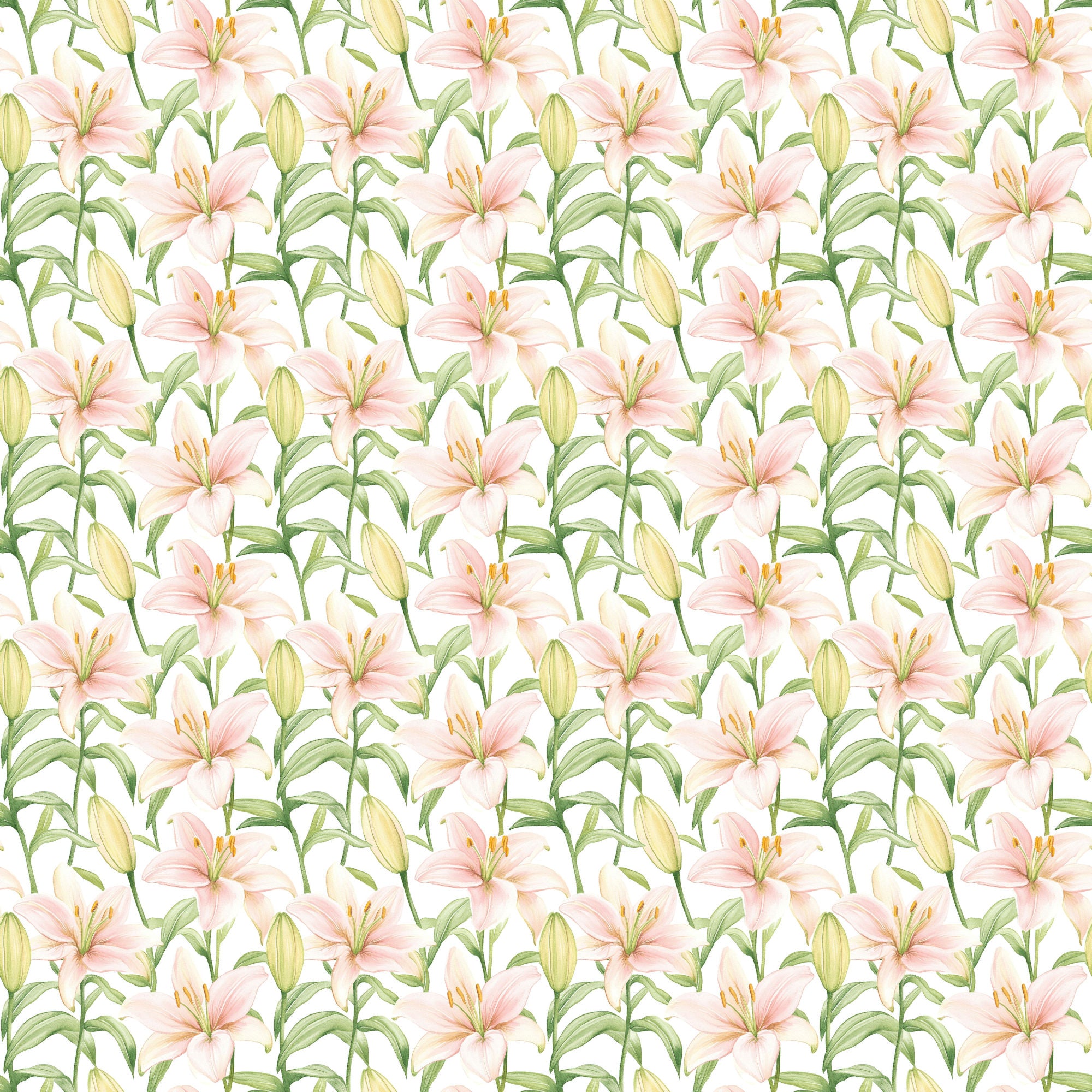 Easter Garden Collection Sweet Peep Scenery 12 x 12 Double-Sided Scrapbook Paper by SSC Designs