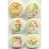 Easter Garden Collection Button Bubbles 1" Self-Adhesive Scrapbook Embellishments by MH Flair & More