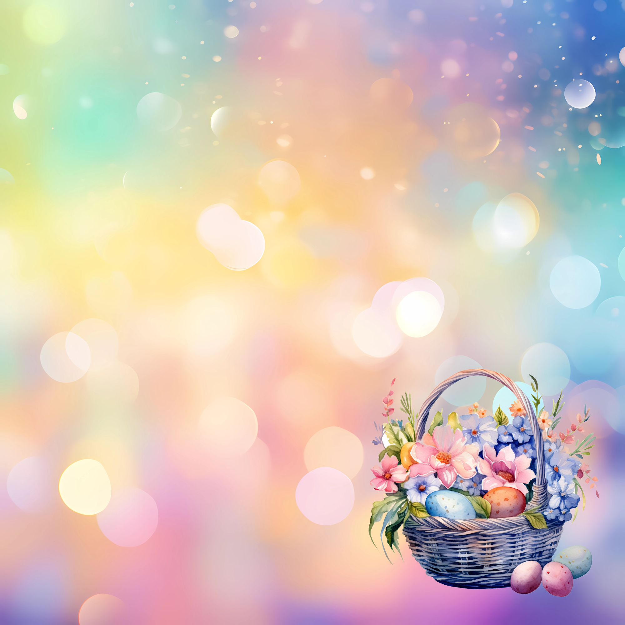 Easter Collection My Easter Basket 12 x 12 Double-Sided Scrapbook Paper by SSC Designs