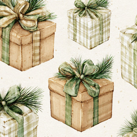 Cardmaker's Collection Evergreen Christmas 4.25 x 5.5 Pre-Cut Card Fronts by SSC Designs - 24 Pack
