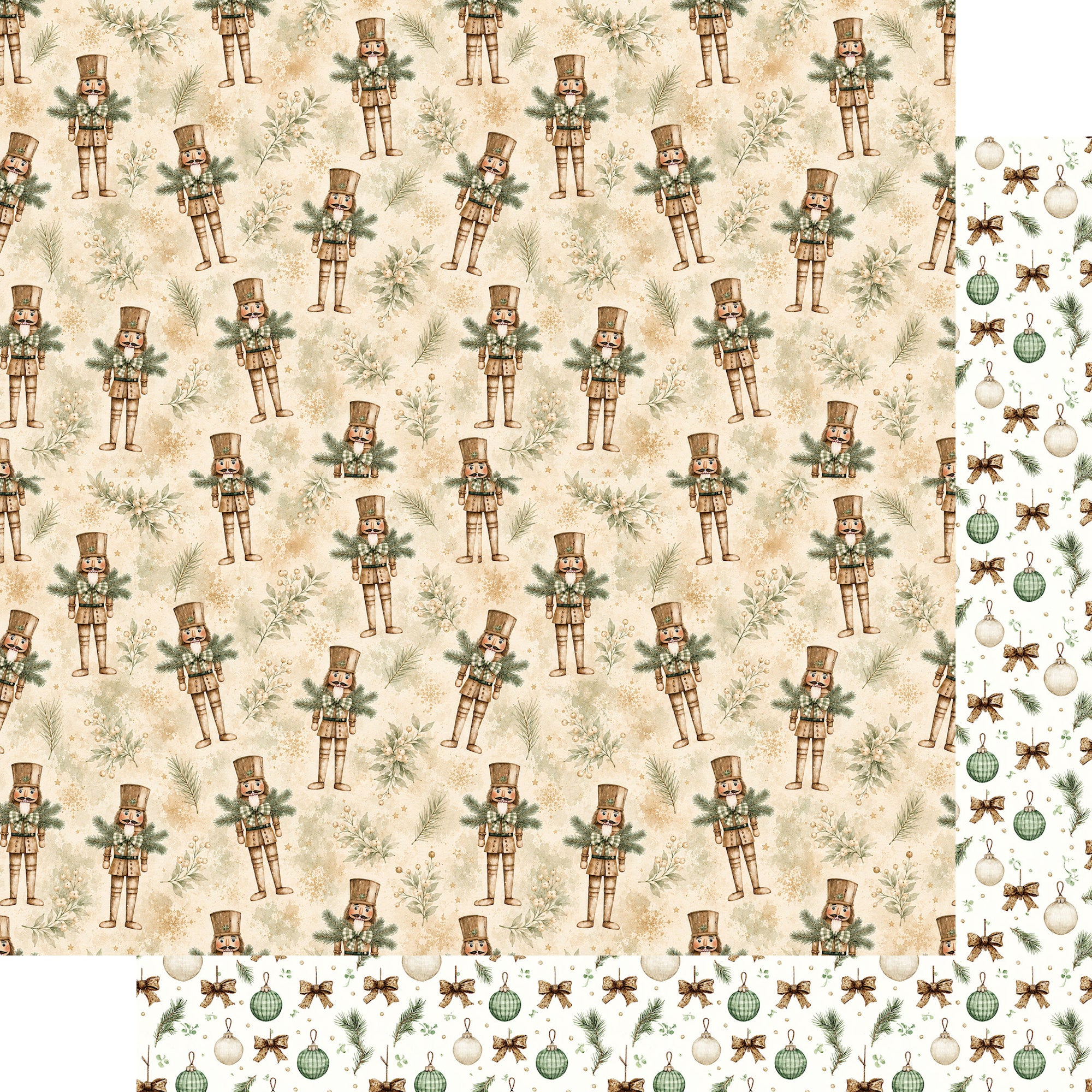 Evergreen Christmas 12 x 12 Scrapbook Paper & Embellishment Kit by SSC Designs