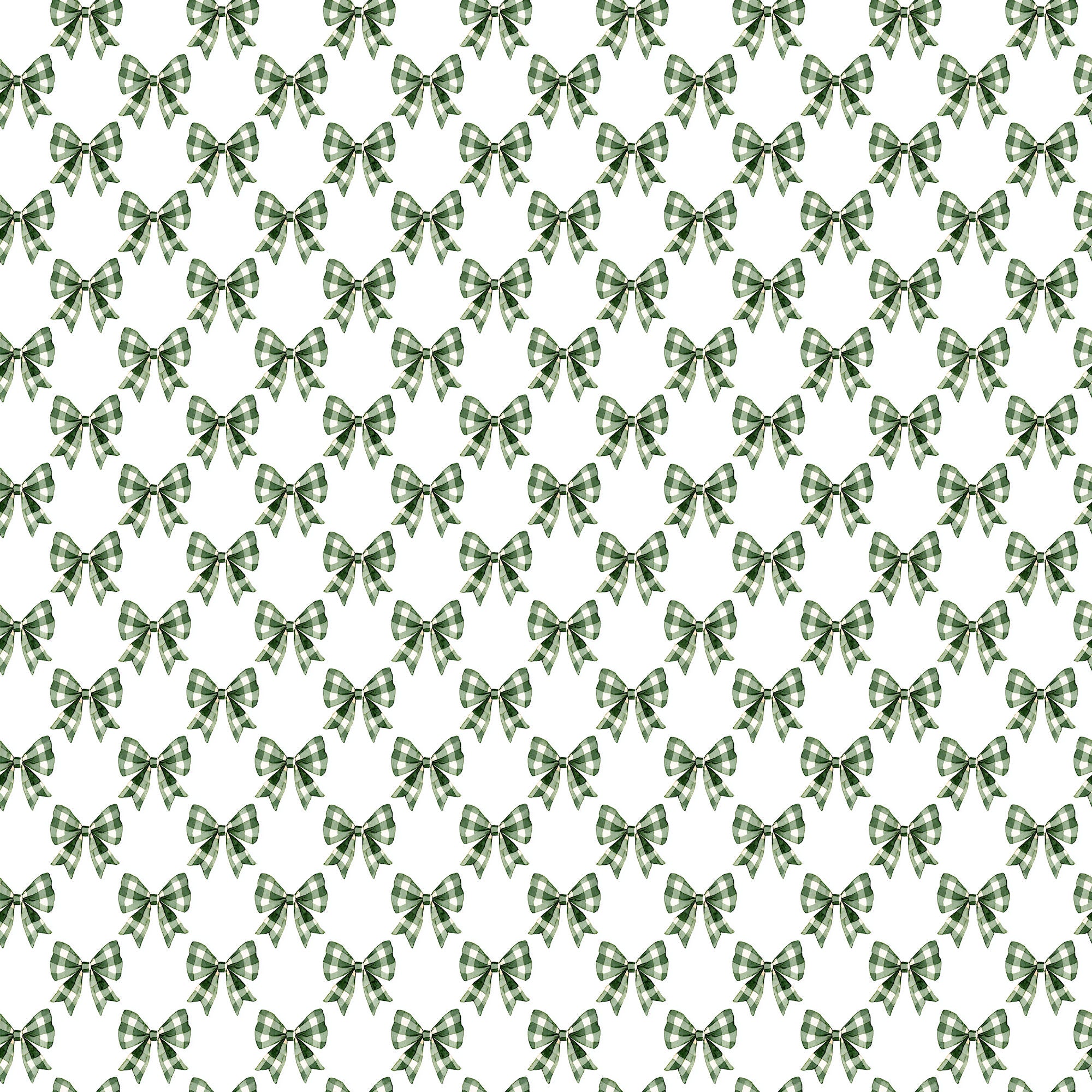 Evergreen Christmas Collection Tied With A Bow 12 x 12 Double-Sided Scrapbook Paper by SSC Designs