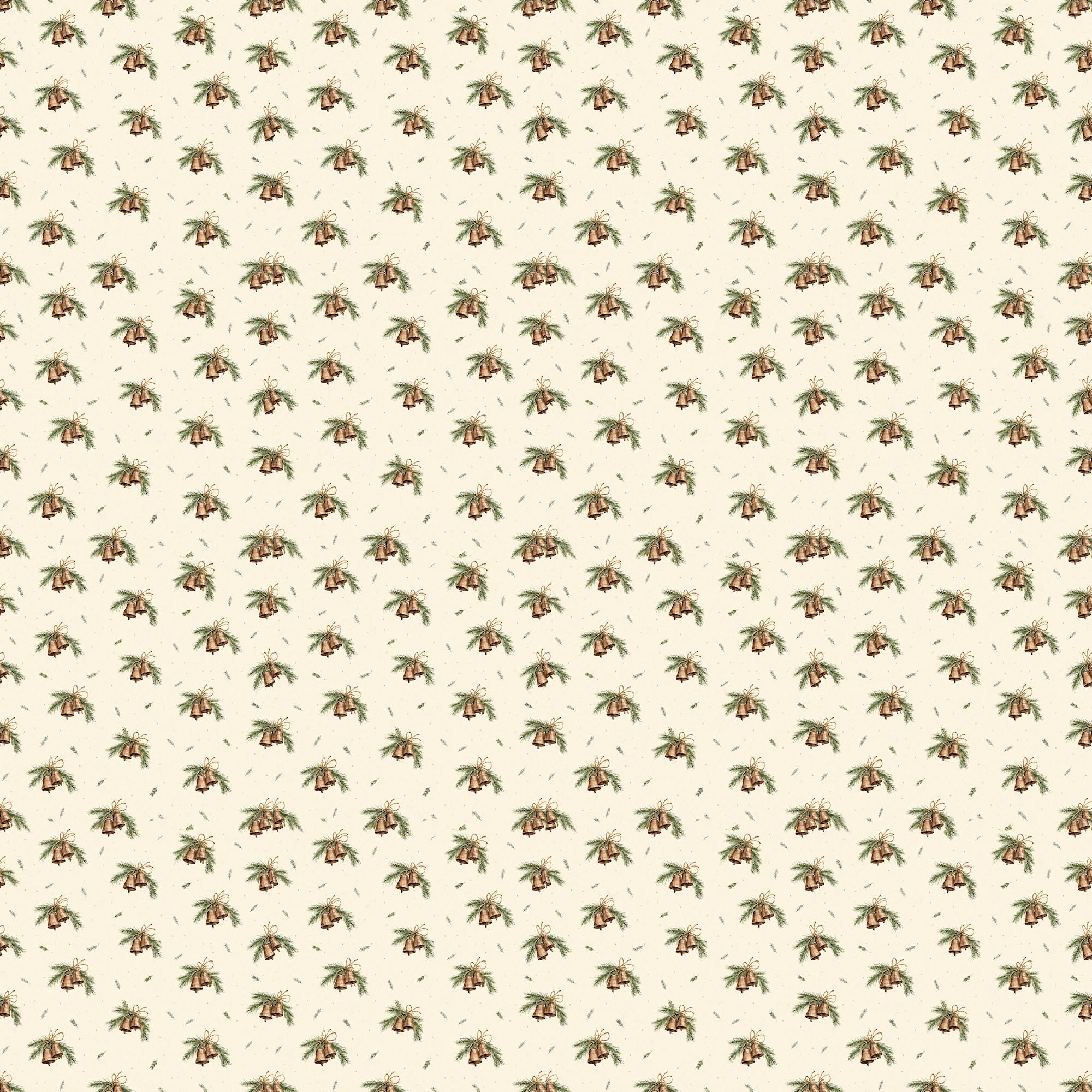 Evergreen Christmas Collection Holiday Cheer 12 x 12 Double-Sided Scrapbook Paper by SSC Designs