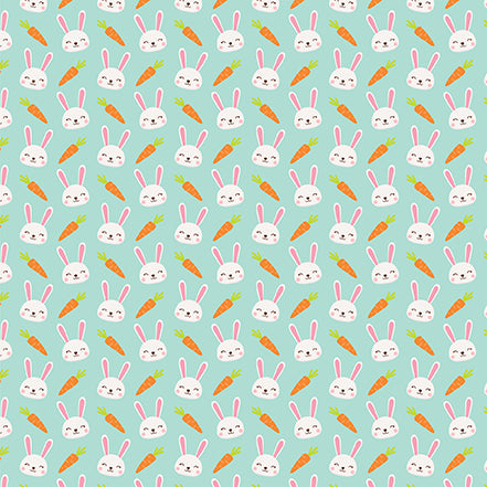 Easter Wishes Collection Some Bunny Special 12 x 12 Double-Sided Scrapbook Paper by Echo Park Paper