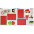 Elf Magic Elf On The Shelf Premade Embellished Two-Page 12 x 12 Scrapbook Premade by SSC Designs