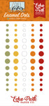 Fall Fever Collection 3x6 Self-Adhesive Enamel Dots Scrapbook Embellishments by Echo Park Paper
