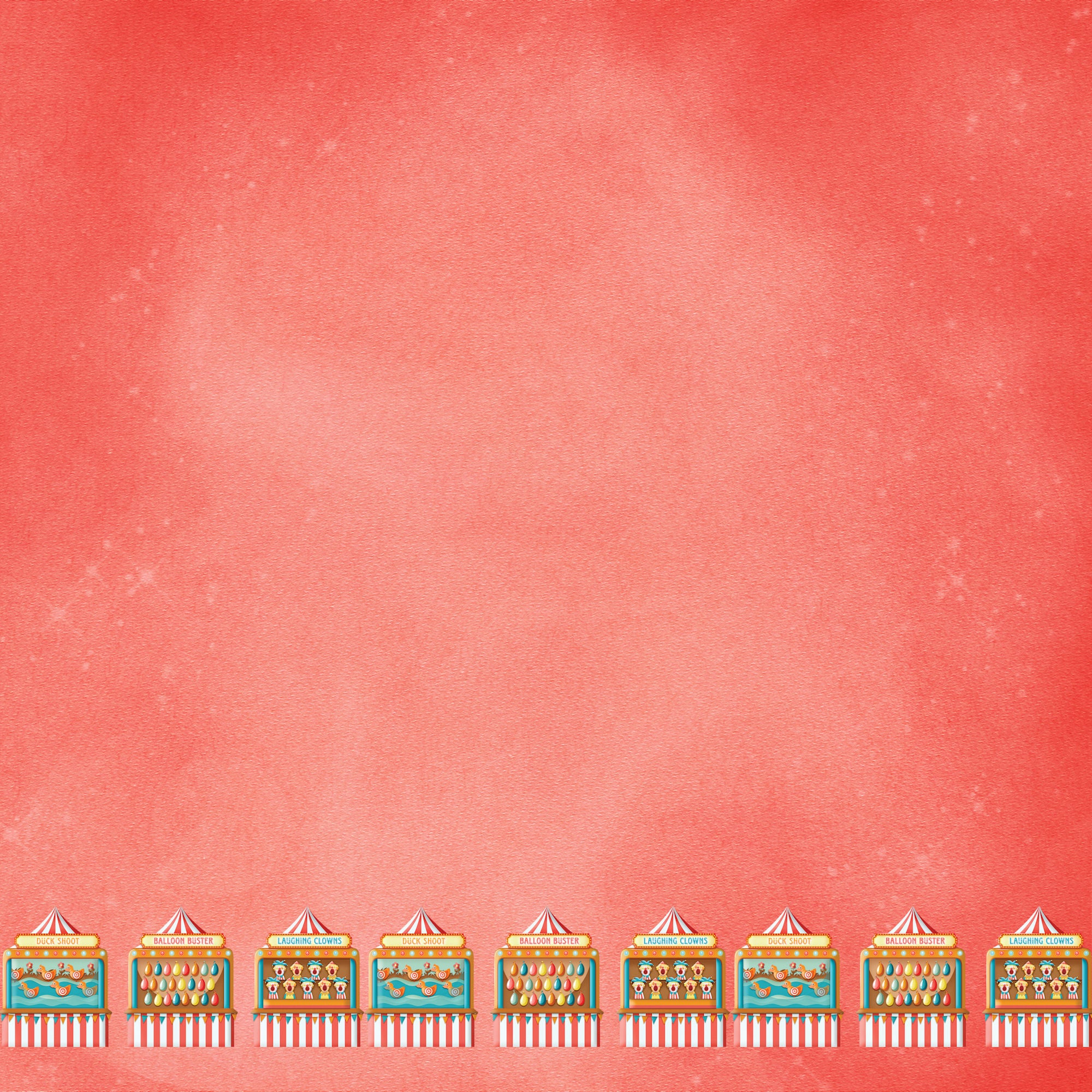 Fun At The Fair Collection Games & Giggles 12 x 12 Double-Sided Scrapbook Paper by SSC Designs