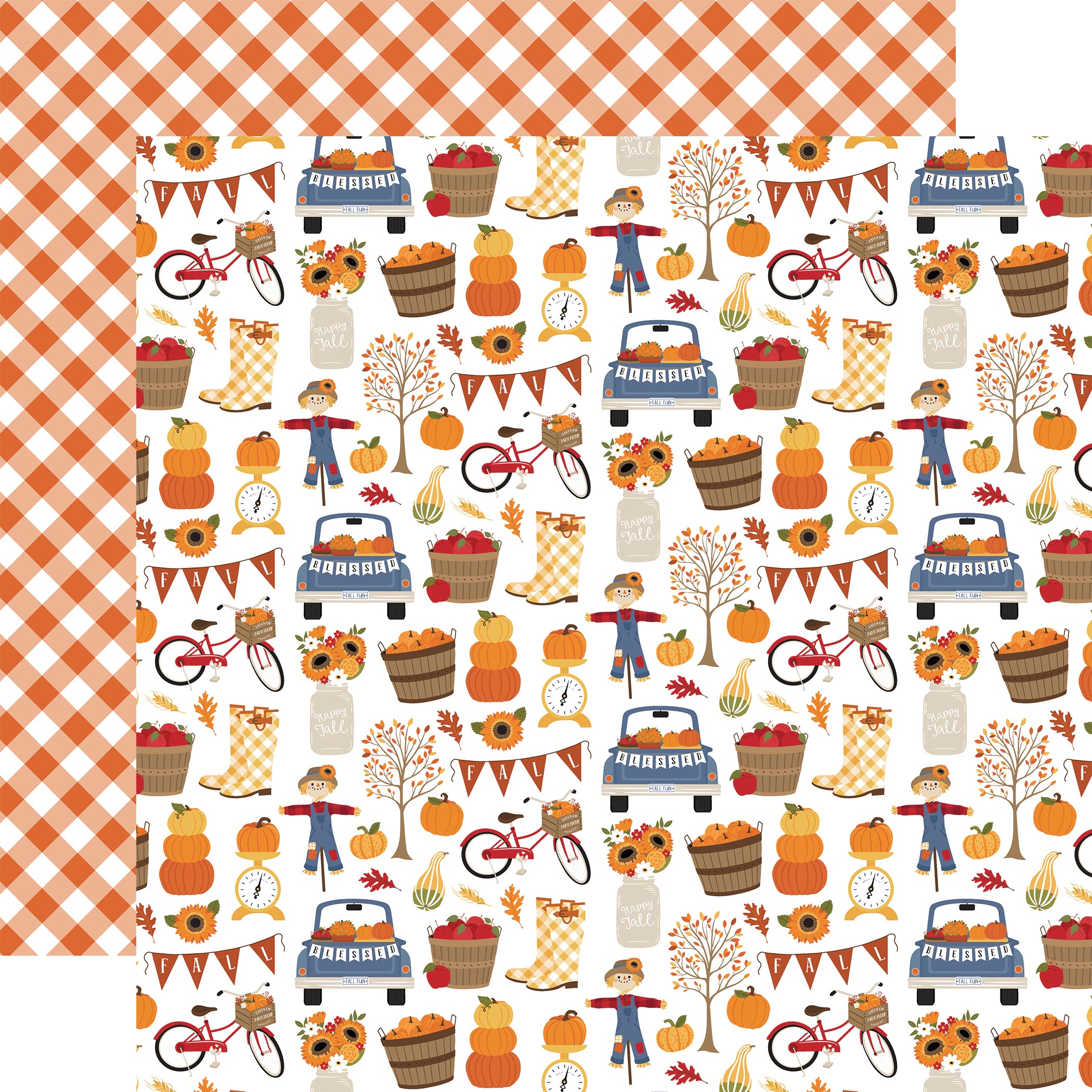 Fall Collection 12 x 12 Double-Sided Scrapbook Collection Kit by Echo Park Paper