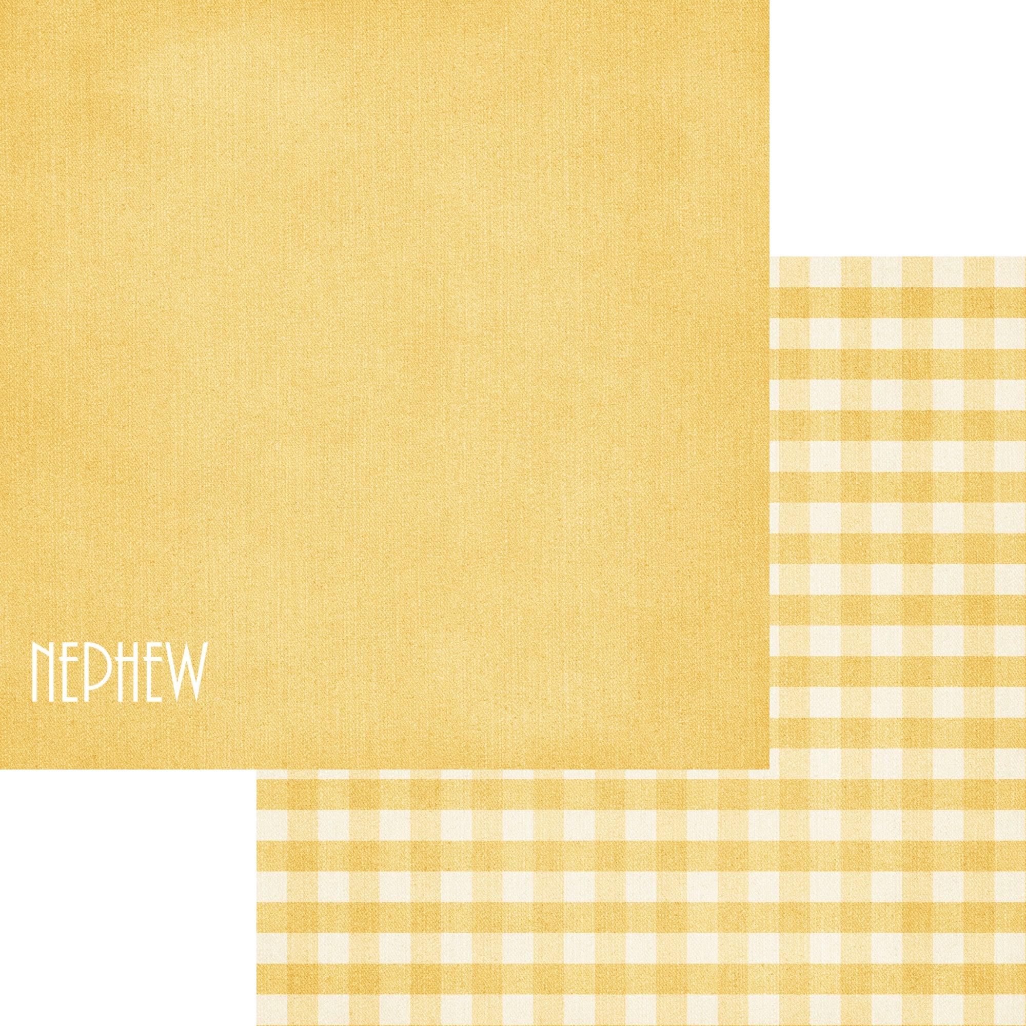 Family Collection Nephew 12 x 12 Double-Sided Scrapbook Paper by SSC Designs