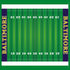 Football Season Collection Baltimore On The Field 12 x 12 Double-Sided Scrapbook Paper by SSC Designs