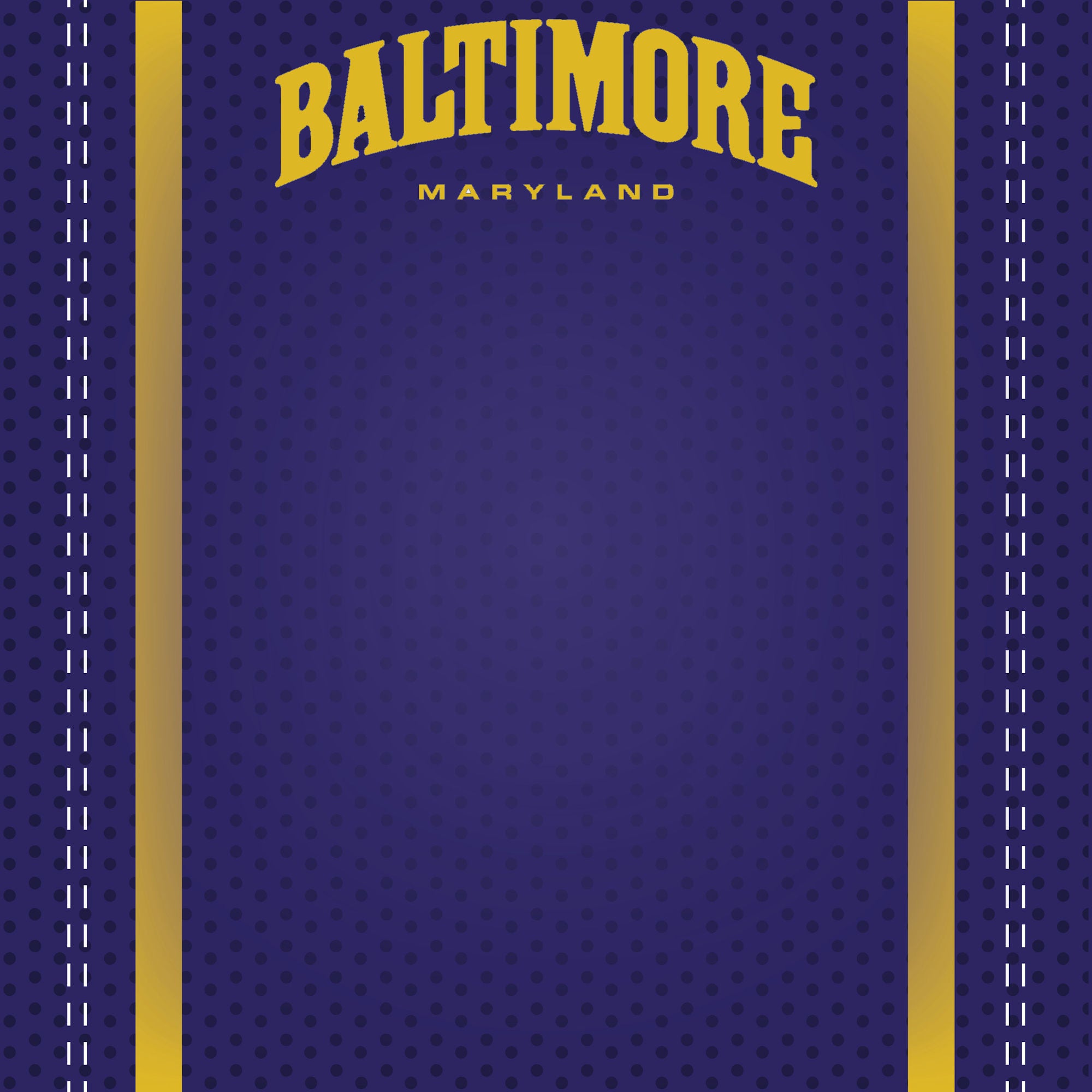 Football Season Collection Baltimore City Pride 12 x 12 Double-Sided Scrapbook Paper by SSC Designs