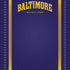 Football Season Collection Baltimore City Pride 12 x 12 Double-Sided Scrapbook Paper by SSC Designs