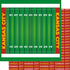 Football Season Collection Kansas City On The Field 12 x 12 Double-Sided Scrapbook Paper by SSC Designs