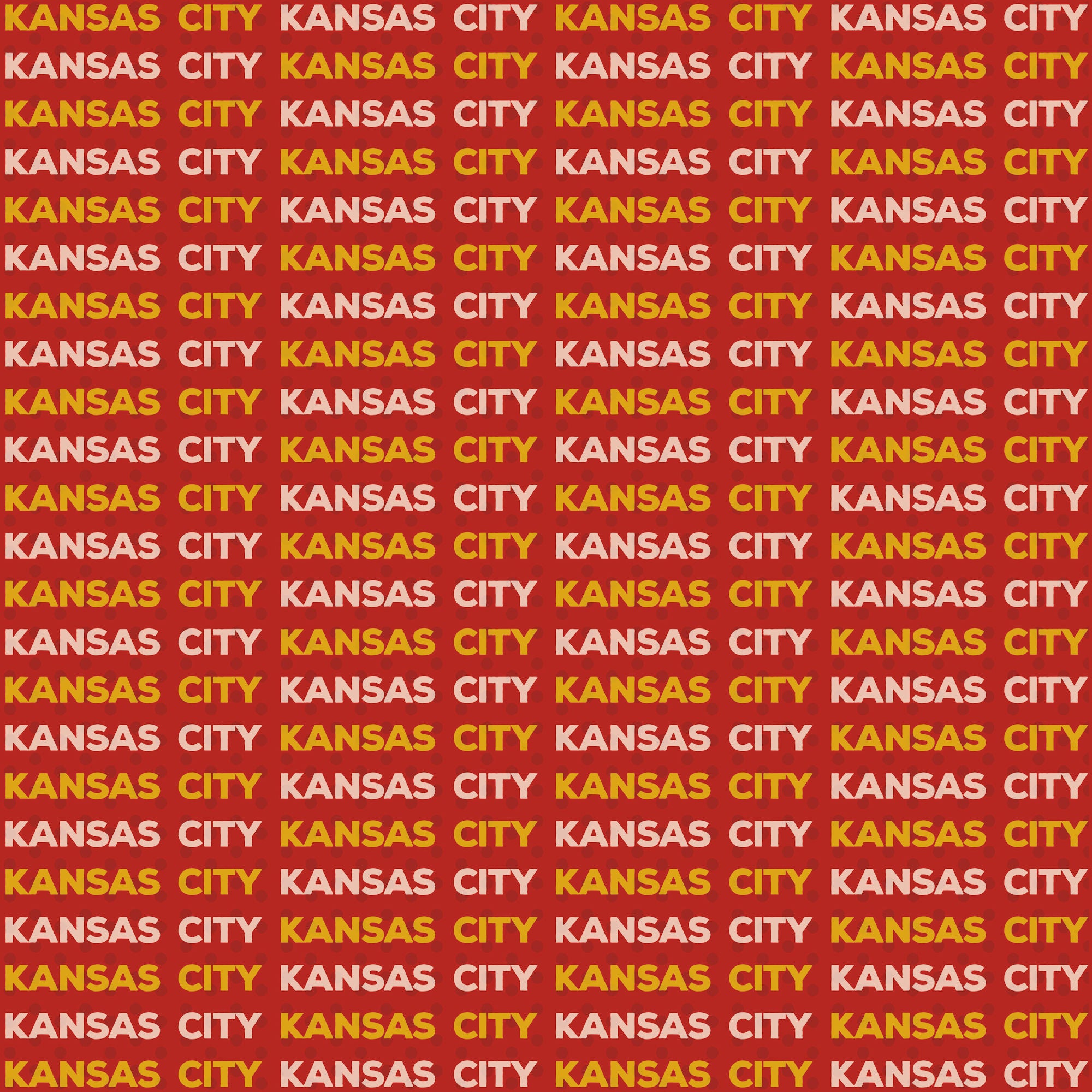 Football Season Collection Kansas City On The Field 12 x 12 Double-Sided Scrapbook Paper by SSC Designs