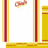 Football Season Collection Chiefs Football Jersey 12 x 12 Double-Sided Scrapbook Paper by SSC Designs