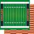Football Season Collection Chicago On The Field 12 x 12 Double-Sided Scrapbook Paper by SSC Designs