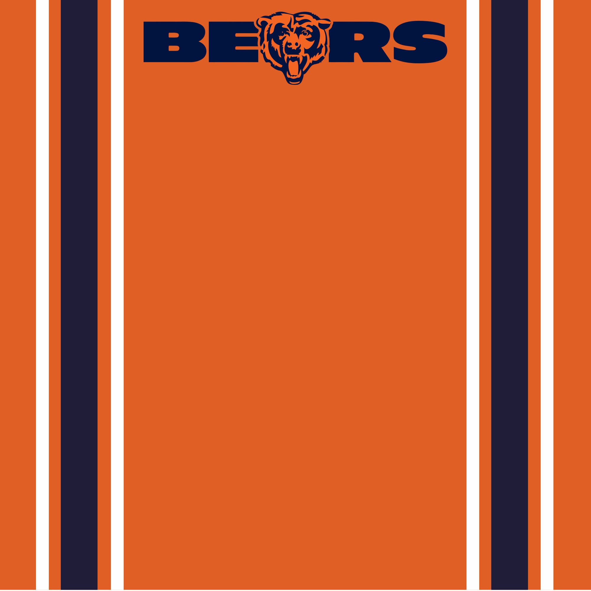 Football Season Collection Bears Football Jersey 12 x 12 Double-Sided Scrapbook Paper by SSC Designs