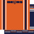 Football Season Collection Bears Football Jersey 12 x 12 Double-Sided Scrapbook Paper by SSC Designs