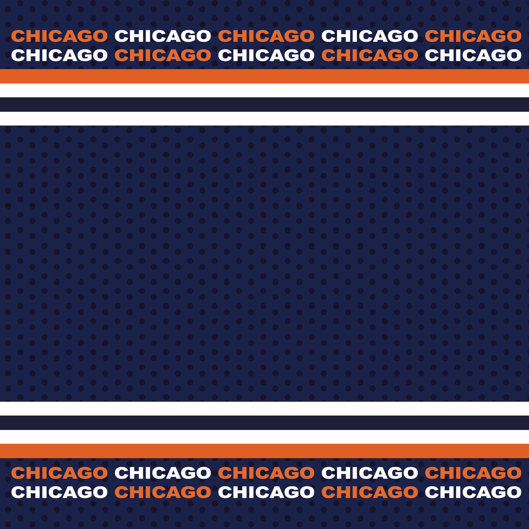 Football Season Collection Bears Football Jersey 12 x 12 Double-Sided Scrapbook Paper by SSC Designs