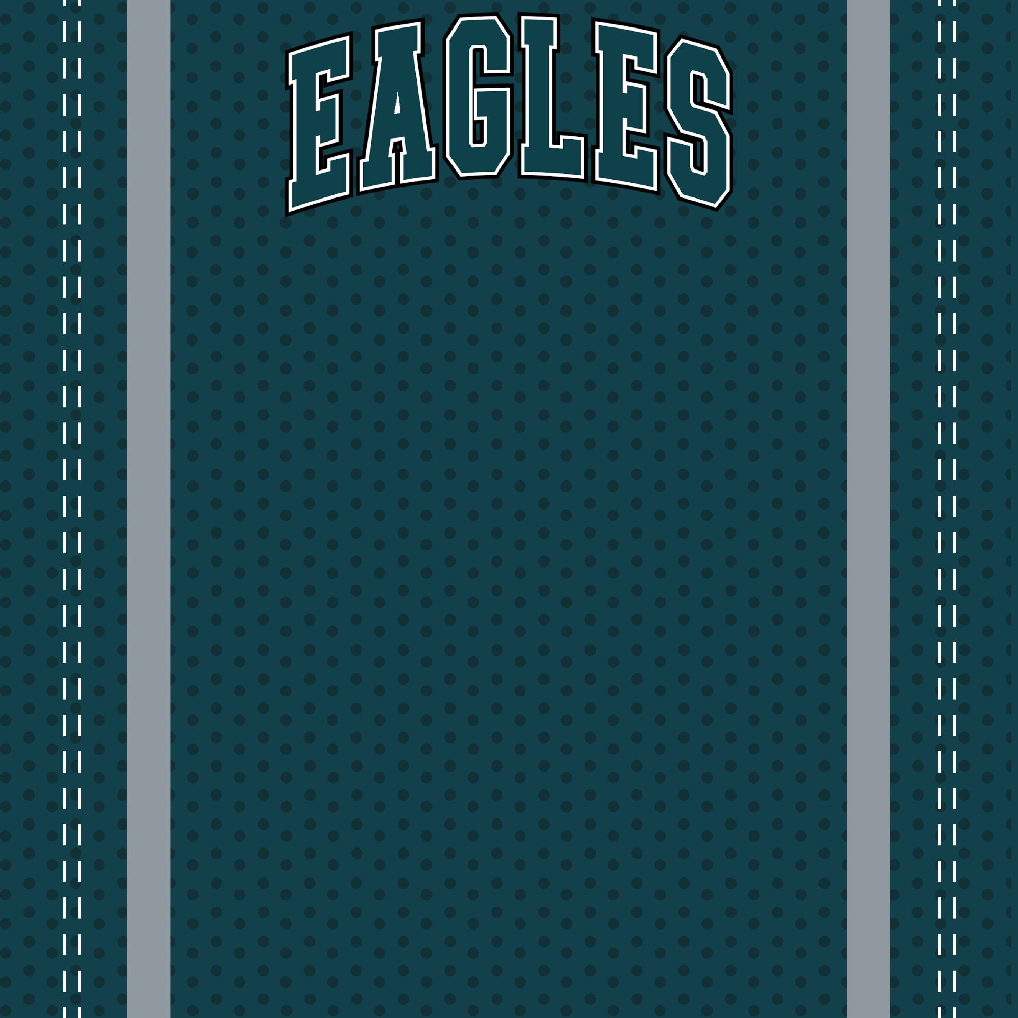Football Season Collection Eagles Football Jersey 12 x 12 Double-Sided Scrapbook Paper by SSC Designs