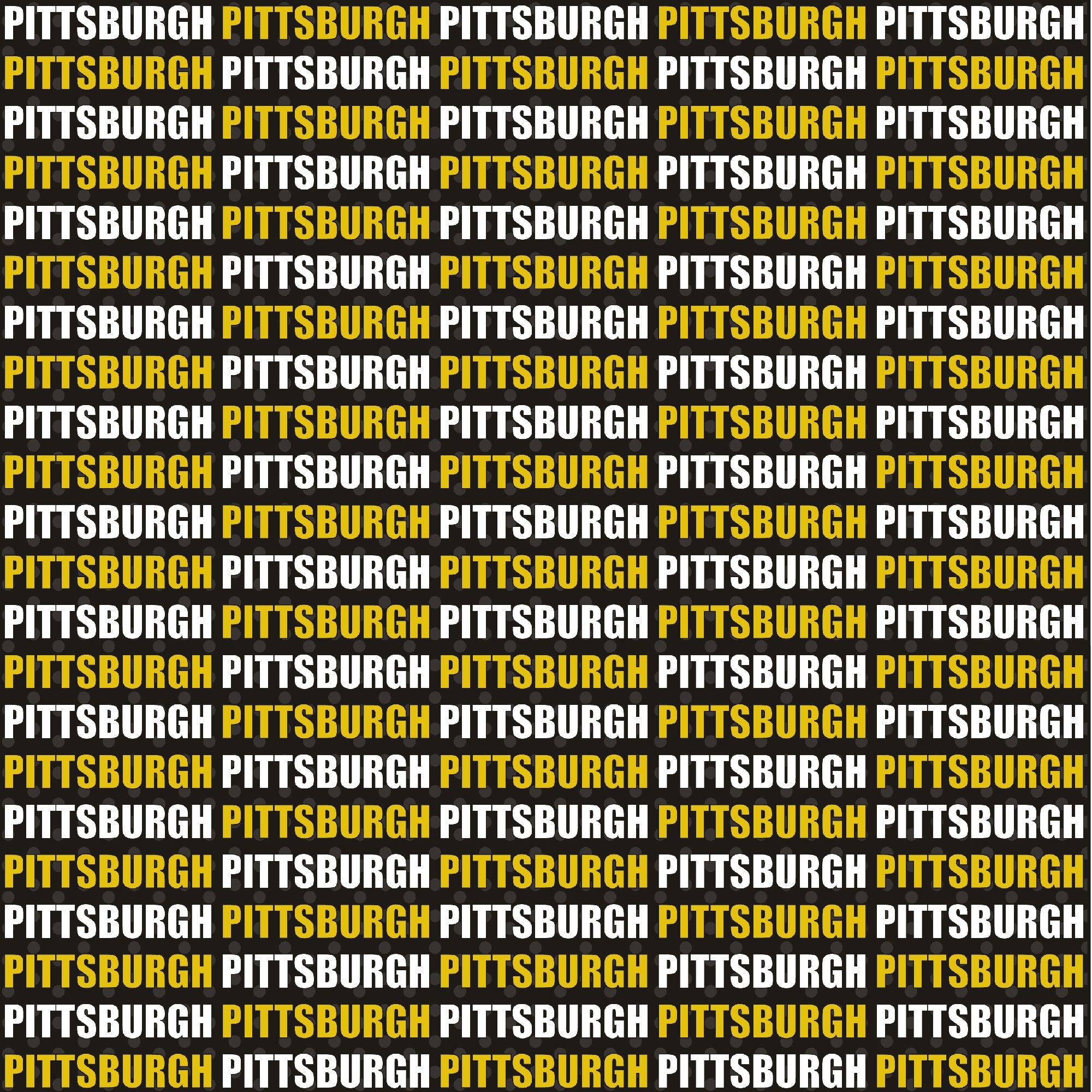 Football Season Collection Steelers Sporty Stripes 12 x 12 Double-Sided Scrapbook Paper by SSC Designs