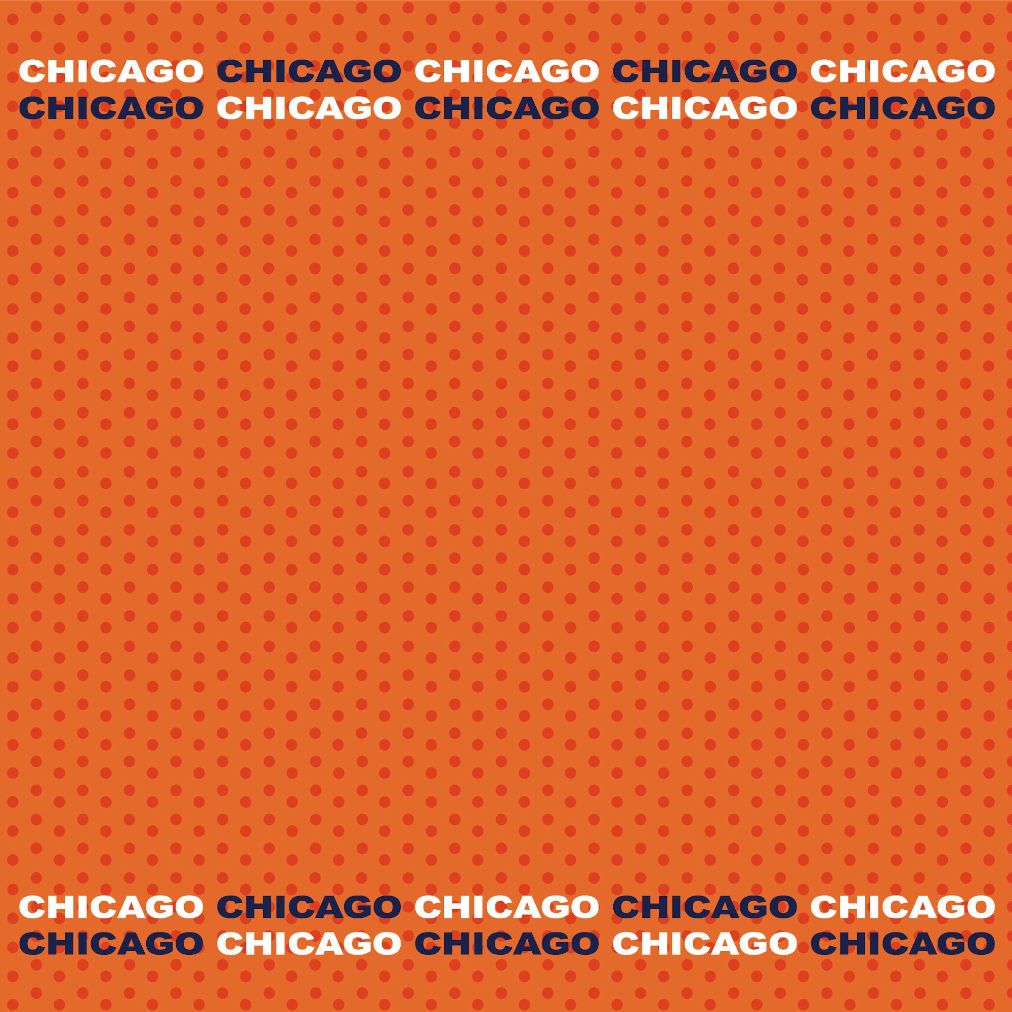 Football Season Collection Chicago City Pride 12 x 12 Double-Sided Scrapbook Paper by SSC Designs