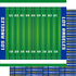 Football Season Collection Los Angeles On The Field 12 x 12 Double-Sided Scrapbook Paper by SSC Designs