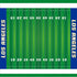 Football Season Collection Los Angeles On The Field 12 x 12 Double-Sided Scrapbook Paper by SSC Designs