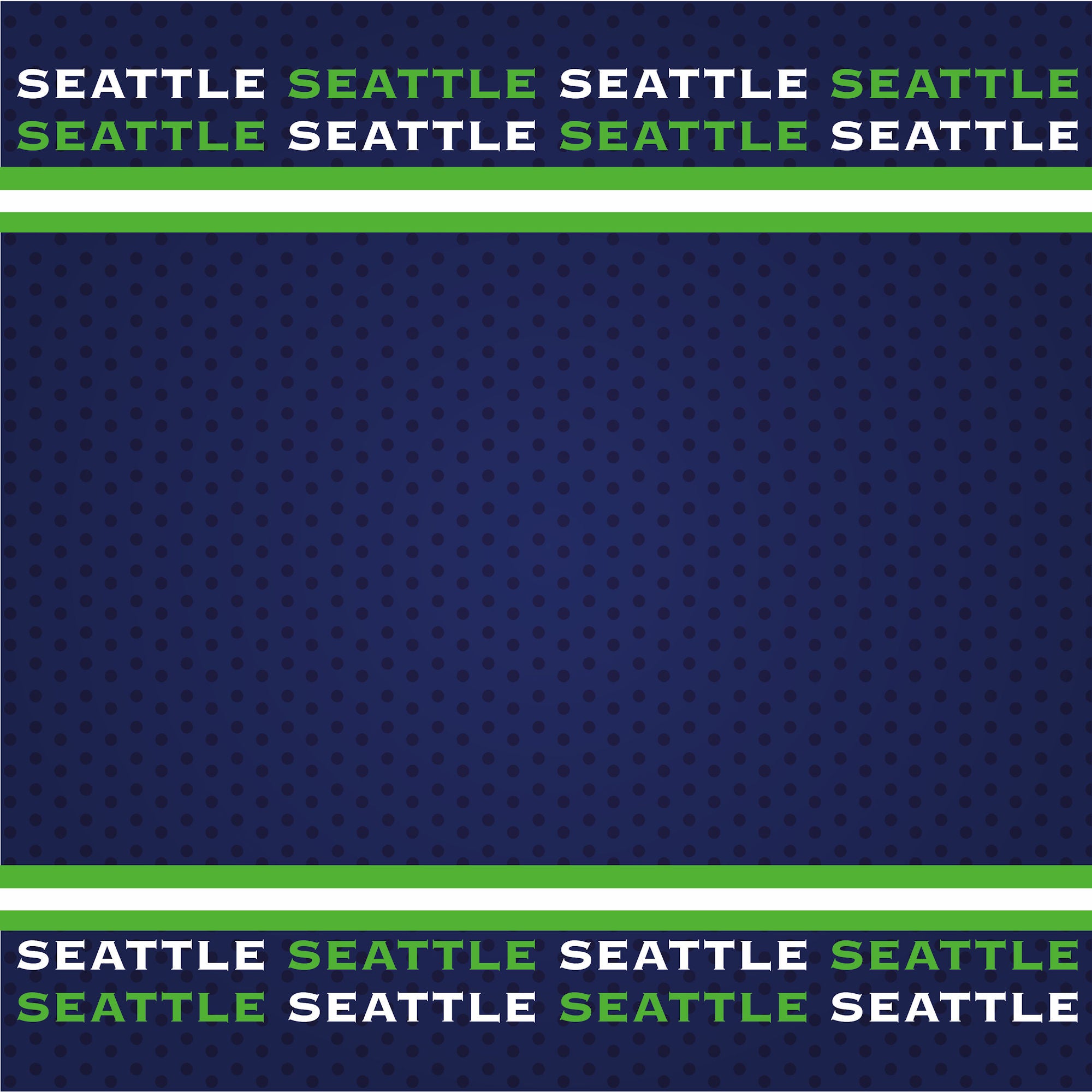 Football Season Collection Seahawks Football Jersey 12 x 12 Double-Sided Scrapbook Paper by SSC Designs