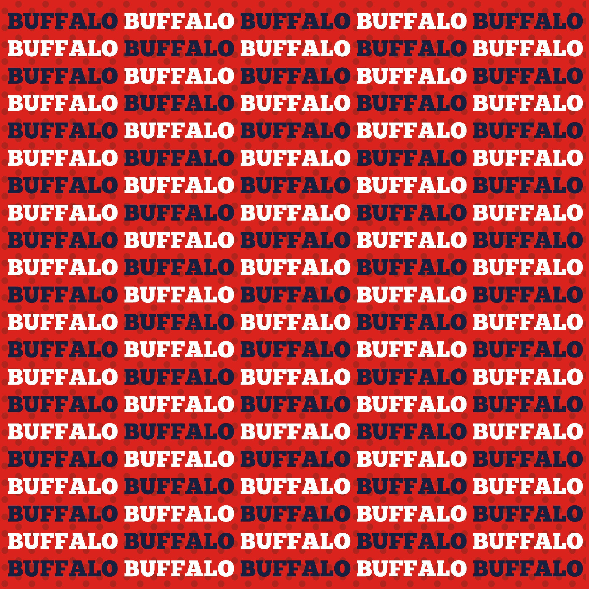 Football Season Collection Bills Sporty Stripes 12 x 12 Double-Sided Scrapbook Paper by SSC Designs