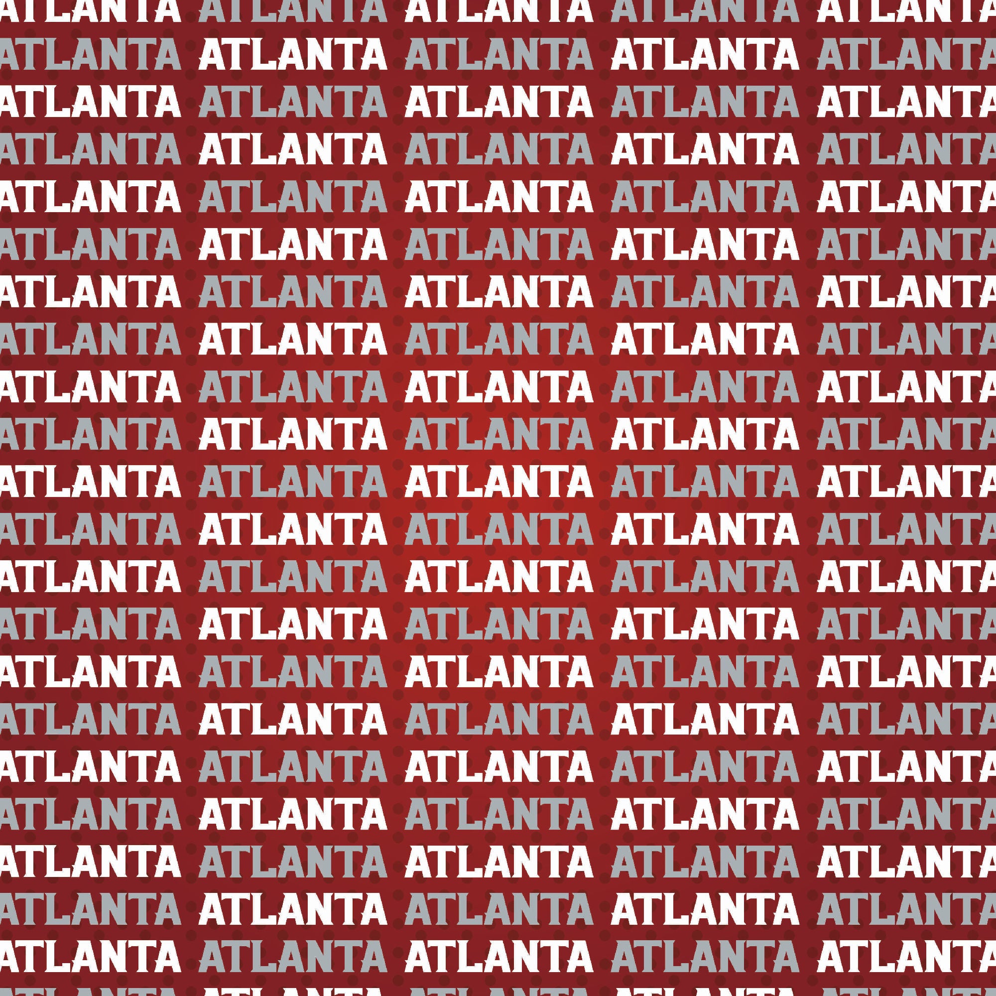 Football Season Collection Atlanta On The Field 12 x 12 Double-Sided Scrapbook Paper by SSC Designs