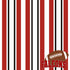 Football Season Collection Falcons Sporty Stripes 12 x 12 Double-Sided Scrapbook Paper by SSC Designs