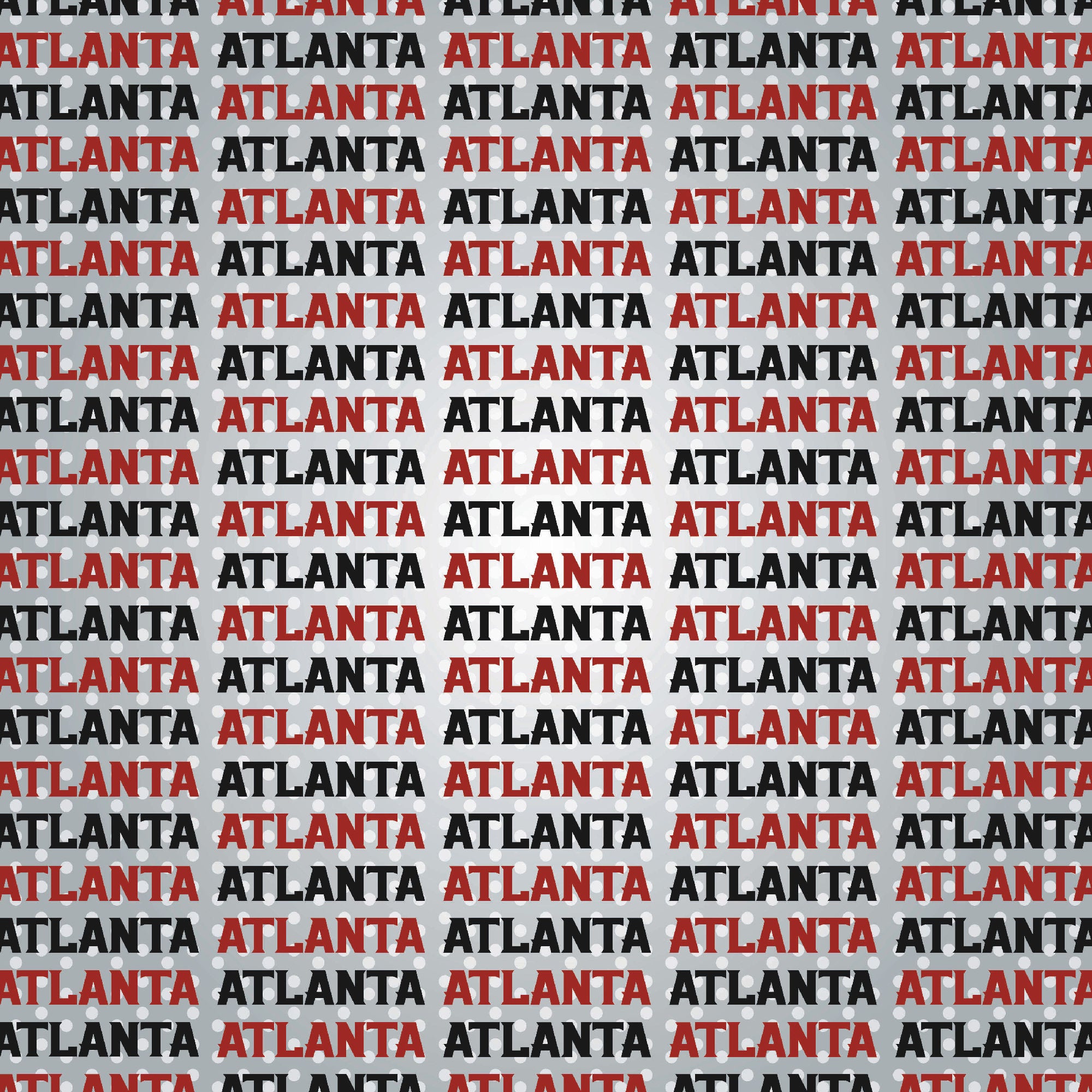 Football Season Collection Falcons Sporty Stripes 12 x 12 Double-Sided Scrapbook Paper by SSC Designs