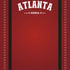Football Season Collection Atlanta City Pride 12 x 12 Double-Sided Scrapbook Paper by SSC Designs
